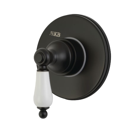 Kingston Brass KS3030PL Single-Handle Three-Way Diverter Valve with Trim Kit KS3030PL